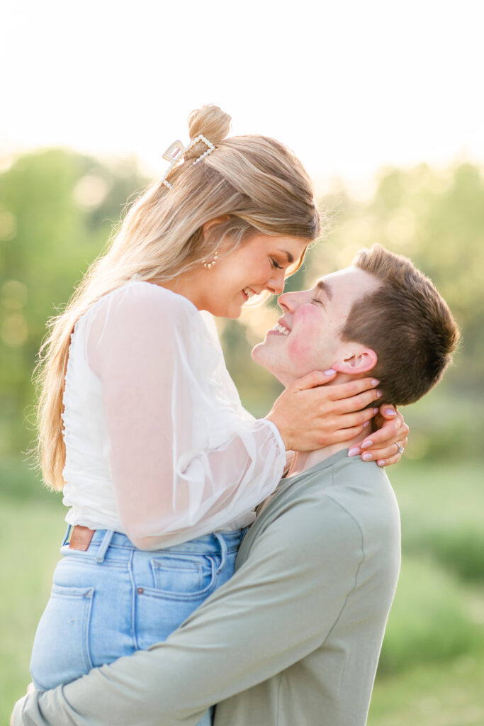 romantic engagement photo location in sioux falls