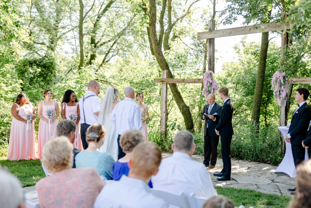 outdoor ceremony sioux falls wedding venue