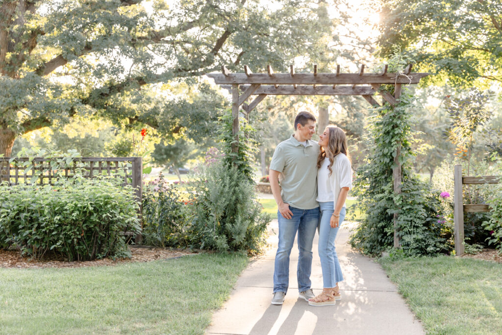 park engagement photo location in sioux falls