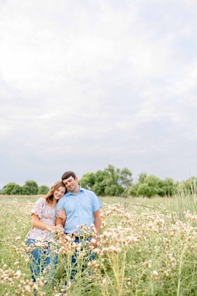 proposal engagement photo in sioux falls